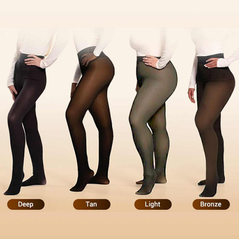 ⚡¡Más de 50.000 vendidos!❄️Mallas moldeadoras con forro polar y una sola costura💕Mantente abrigada y luce una figura espectacular