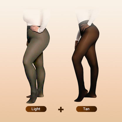 ⚡¡Más de 50.000 vendidos!❄️Mallas moldeadoras con forro polar y una sola costura💕Mantente abrigada y luce una figura espectacular