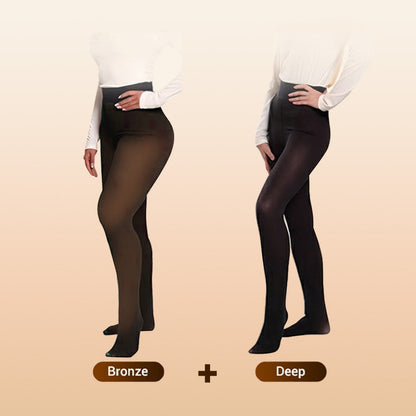 ⚡¡Más de 50.000 vendidos!❄️Mallas moldeadoras con forro polar y una sola costura💕Mantente abrigada y luce una figura espectacular