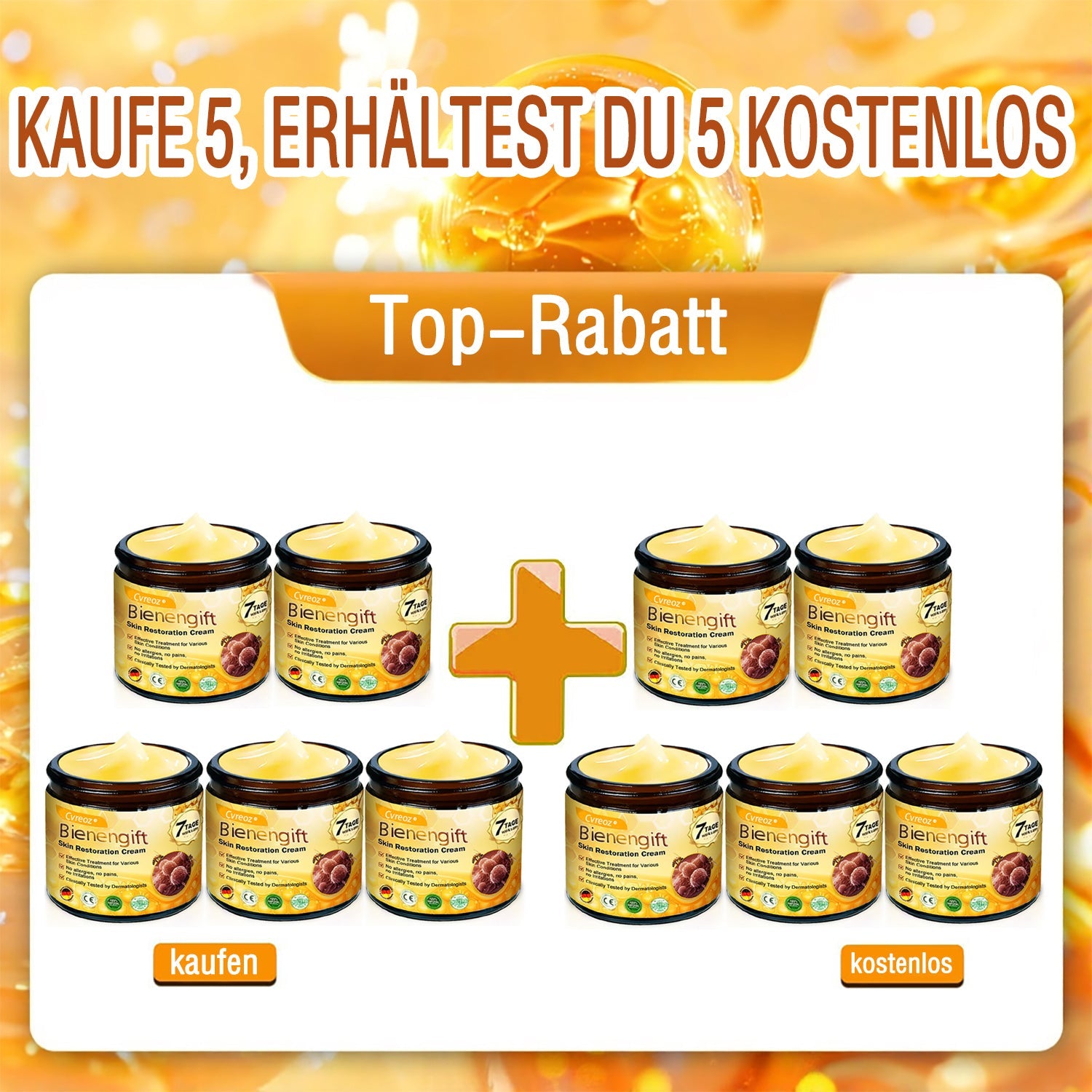 10 Dosen (🏆 Komplette Kur)💎 Bestes Preis-Leistungs-Paket! ✨Vollständige Pflegeroutine mit langanhaltender Wirkung und erneuerter Strahlkraft.