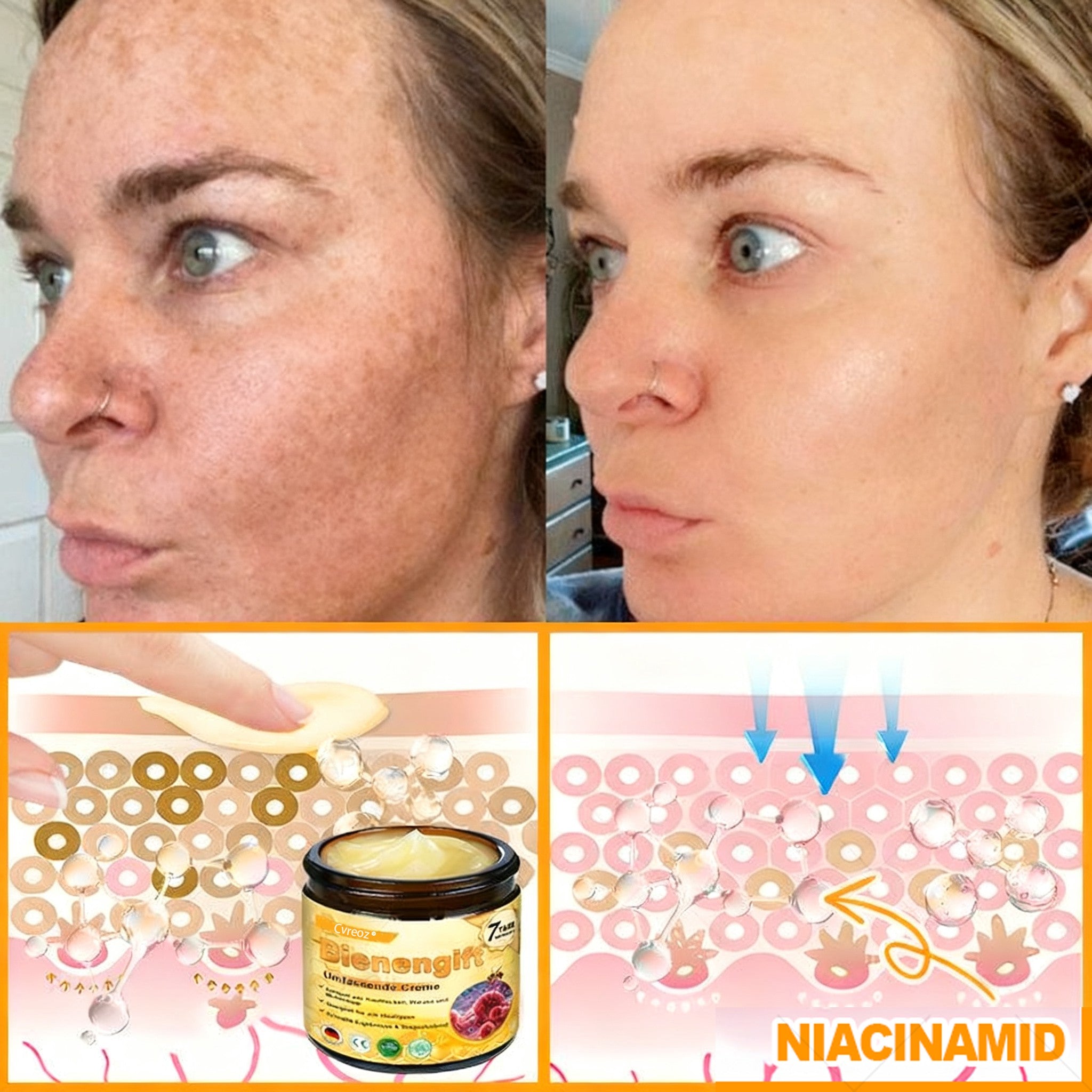 4 Dosen (🛠️ Intensive Repair)🎁2 kaufen*2 gratis🔥Reichhaltige Rundumpflege – spürbar glattere Haut.🪄