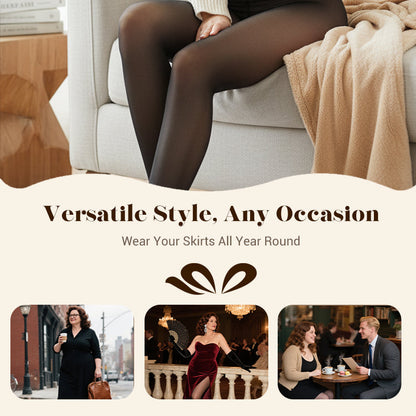 ⚡¡Más de 50.000 vendidos!❄️Mallas moldeadoras con forro polar y una sola costura💕Mantente abrigada y luce una figura espectacular