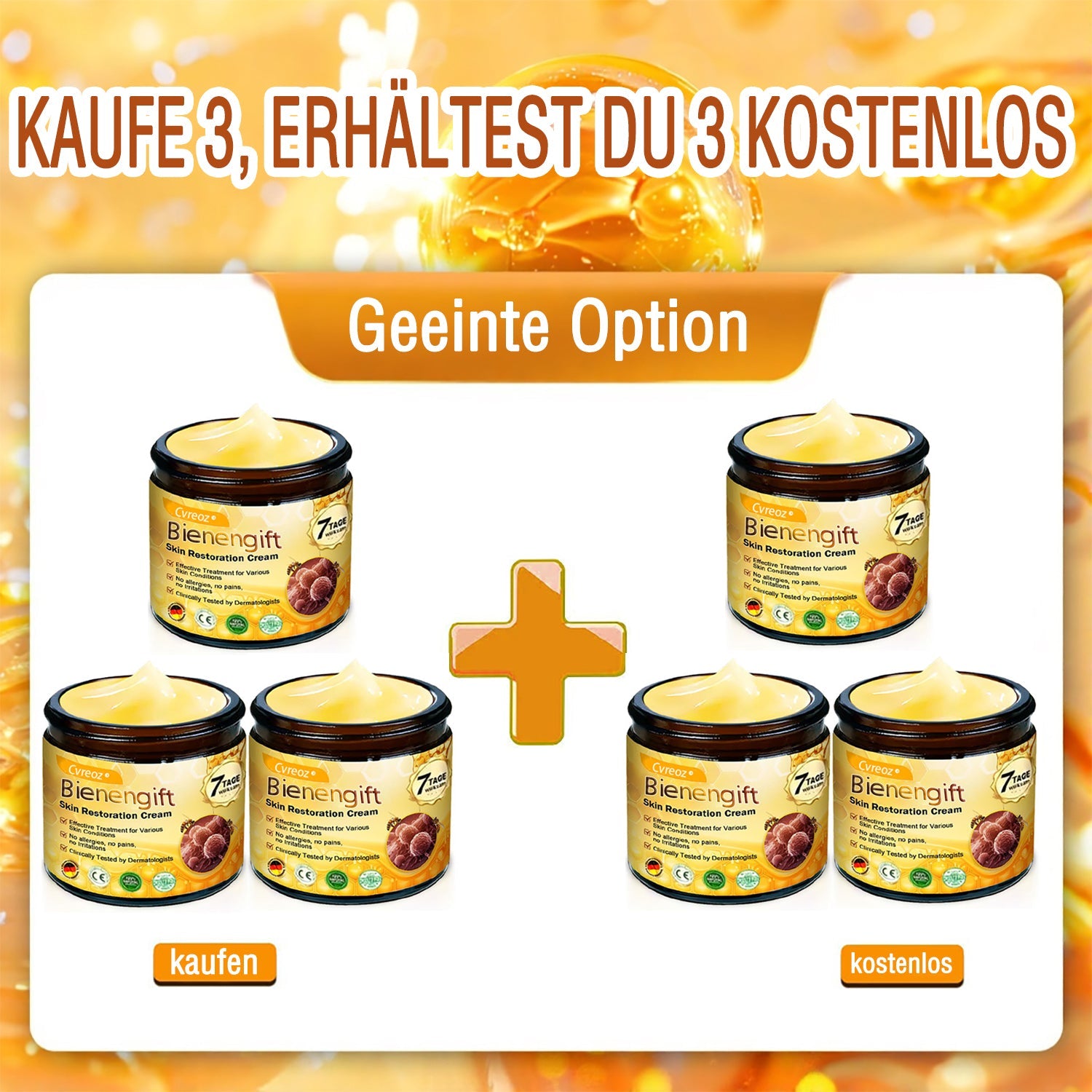 6 Dosen (🕒 Langzeit-Repair) –♻️ Kontinuierliche Pflege für einen ebenmäßigen Teint und mehr Elastizität