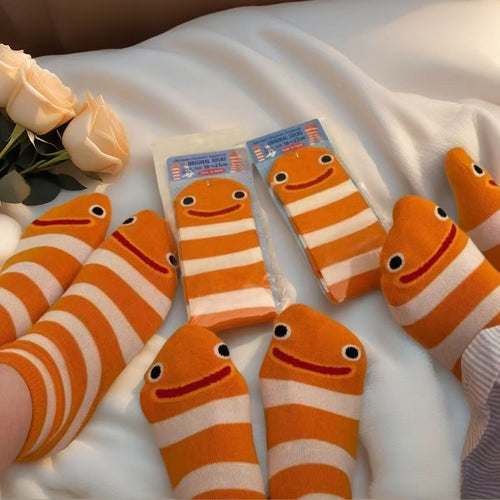 🧦 Tienda oficial de TLOPA® – Calcetines de pez payaso | Suaves, cómodos y divertidos